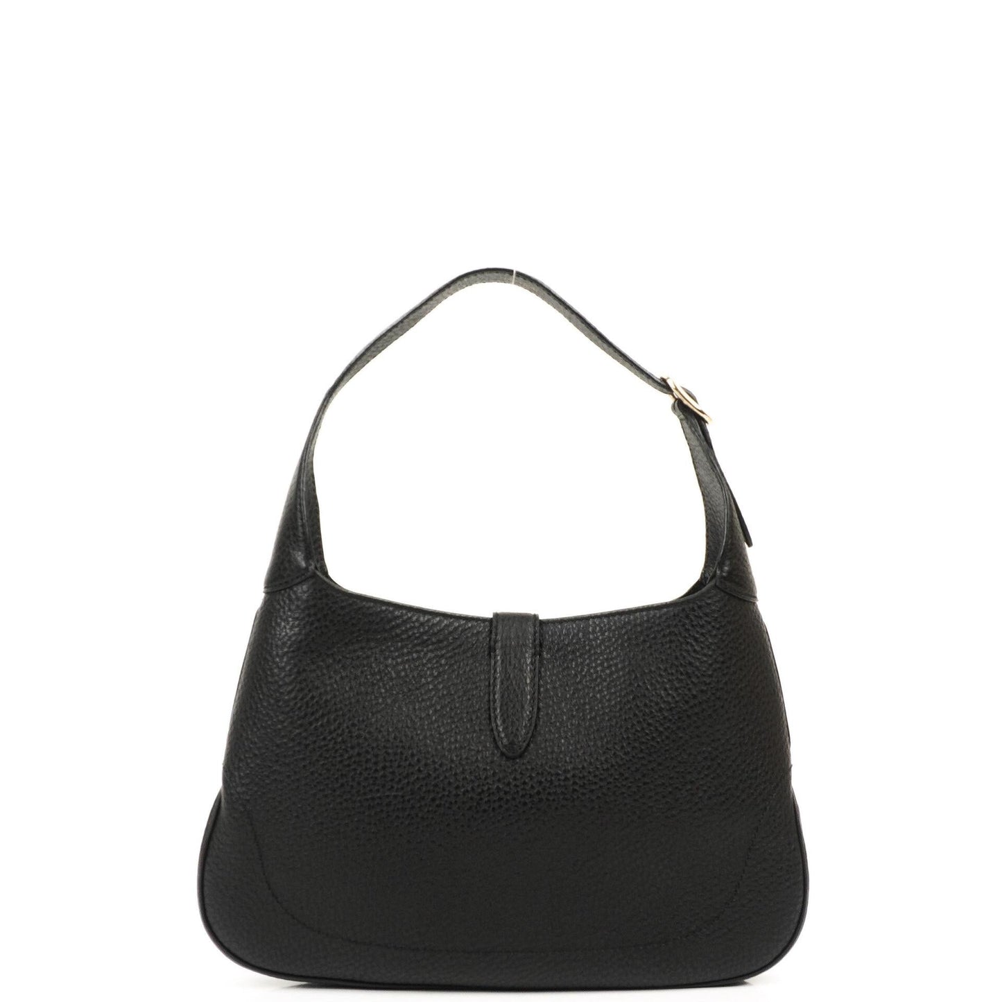 Gucci Jackie Medium Vintage Black Leather Shoulder Bag