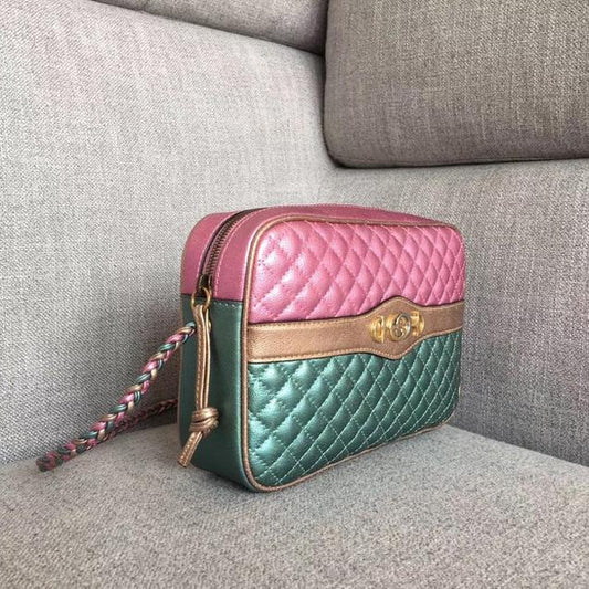 Gucci Monogram Quilted Leather Crossbody