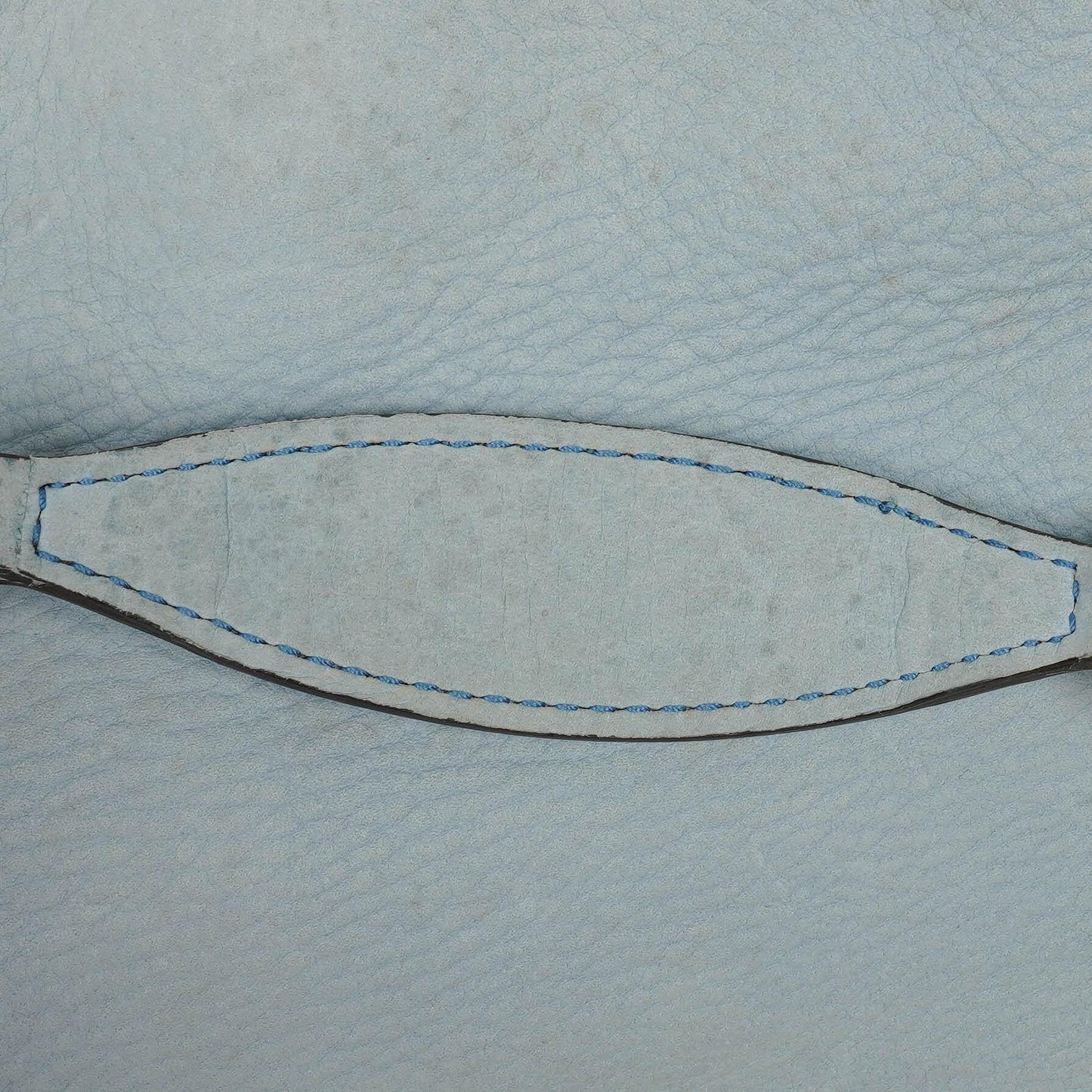 Gucci Light Blue Pebbled Leather Soho Top Handle Tote Bag