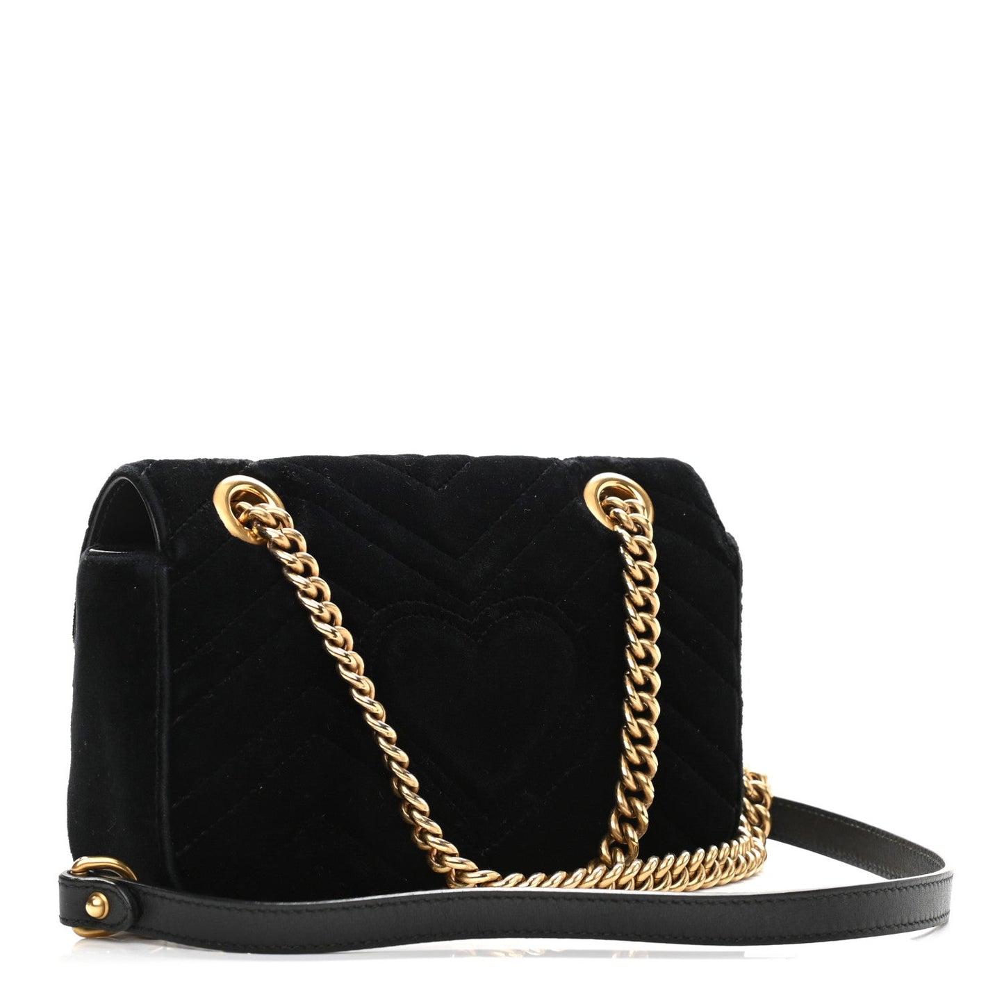 Gucci Monogram Quilted Chain Crossbody