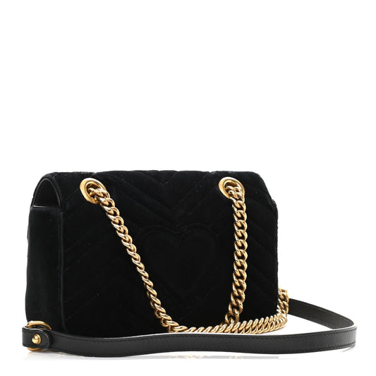 Gucci Monogram Quilted Chain Crossbody
