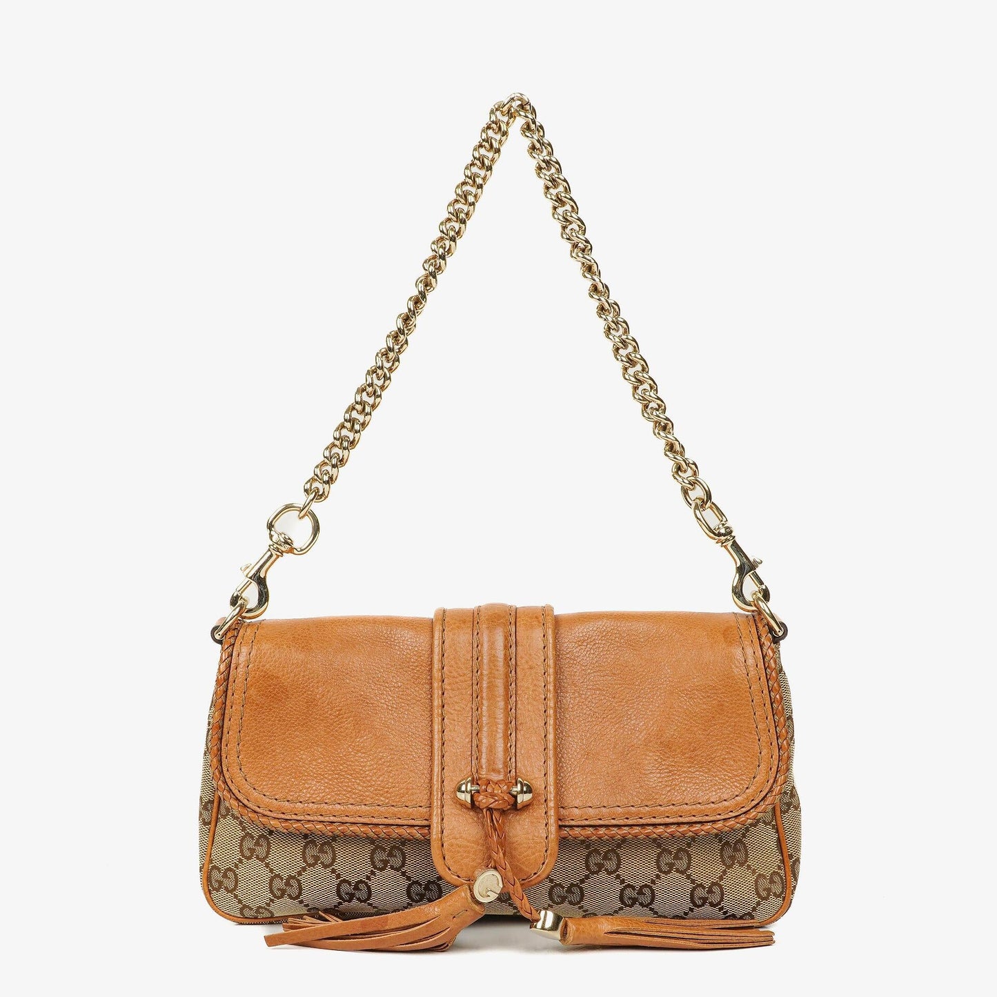 Gucci Marrakech Evening Beige/Brown GG Canvas Bag