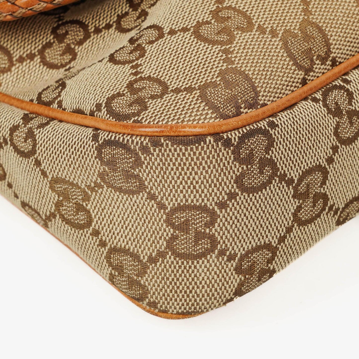 Gucci Marrakech Evening Beige/Brown GG Canvas Bag
