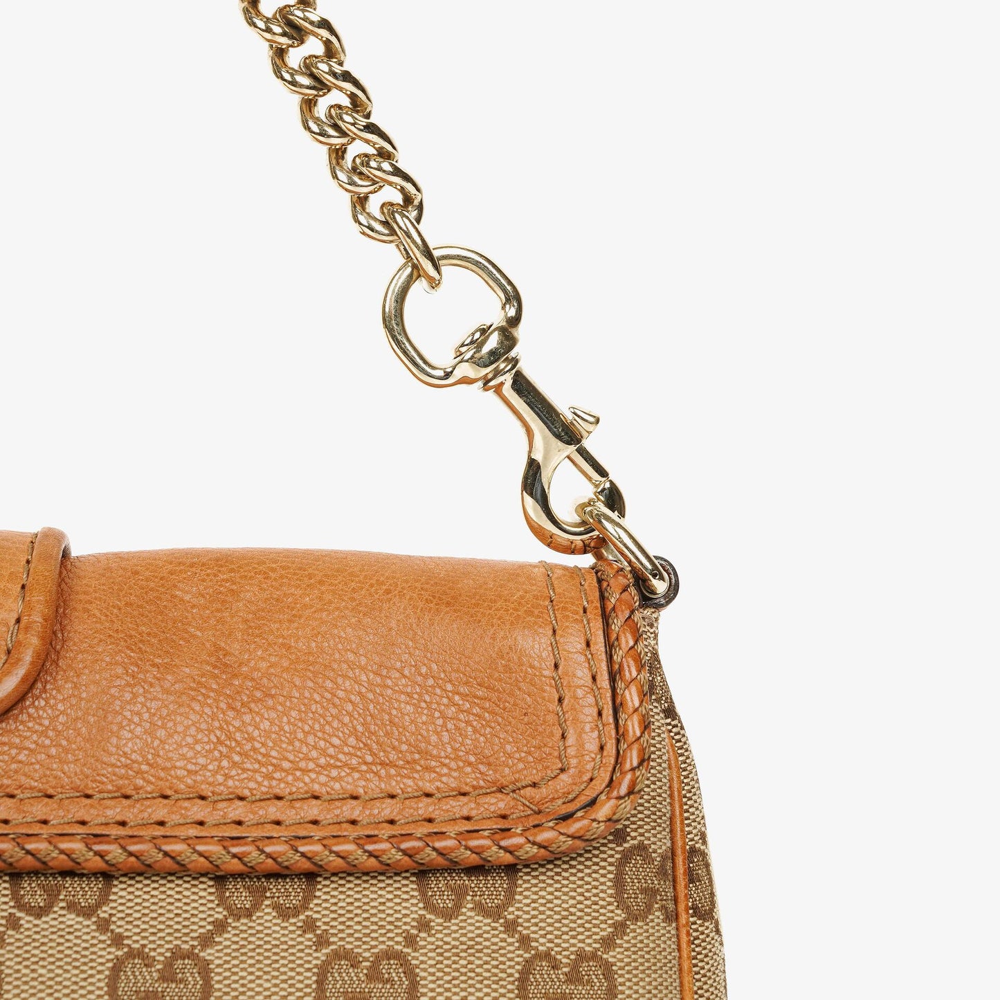 Gucci Marrakech Evening Beige/Brown GG Canvas Bag