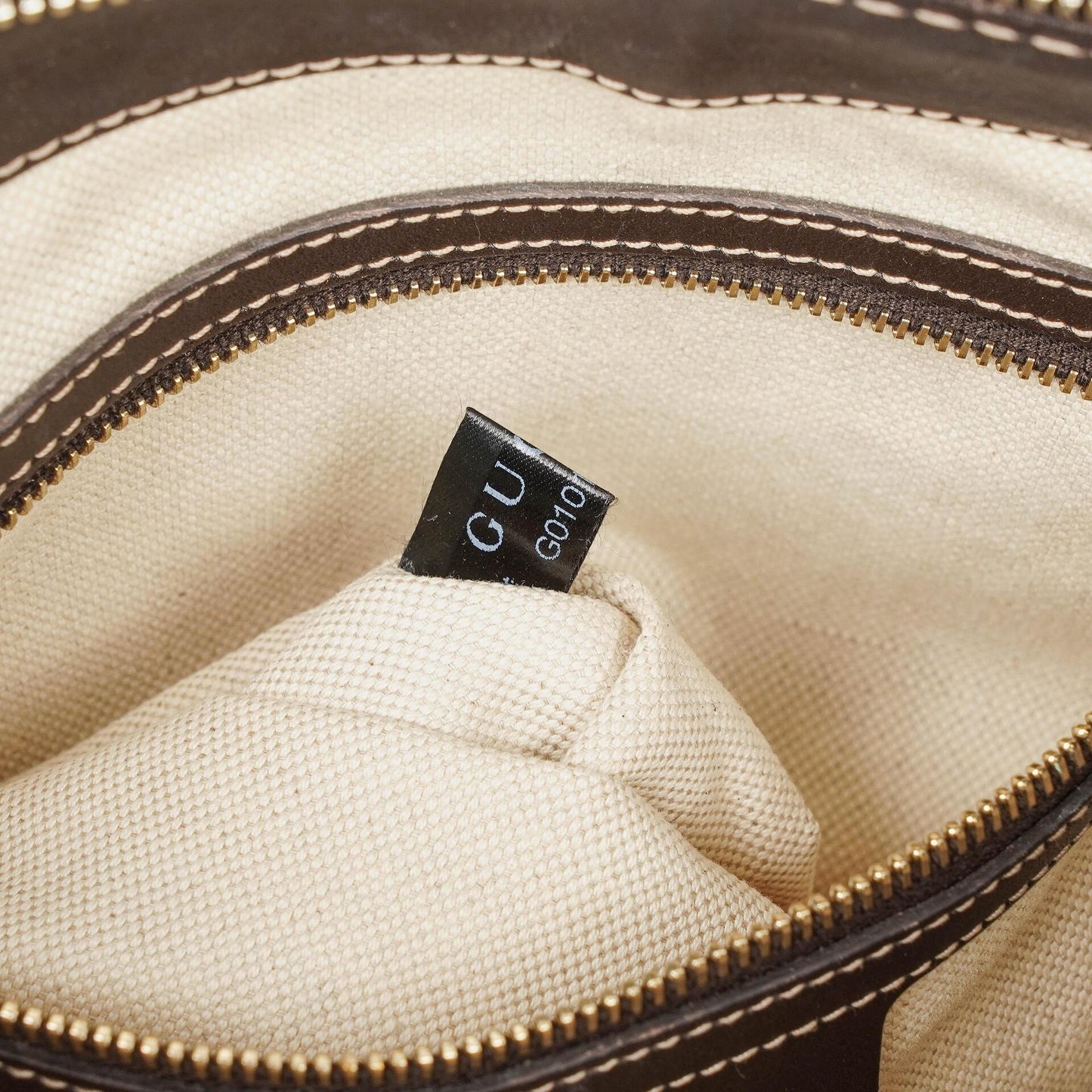 Gucci Mayfair Bow Beige GG Canvas Top Handle Bag