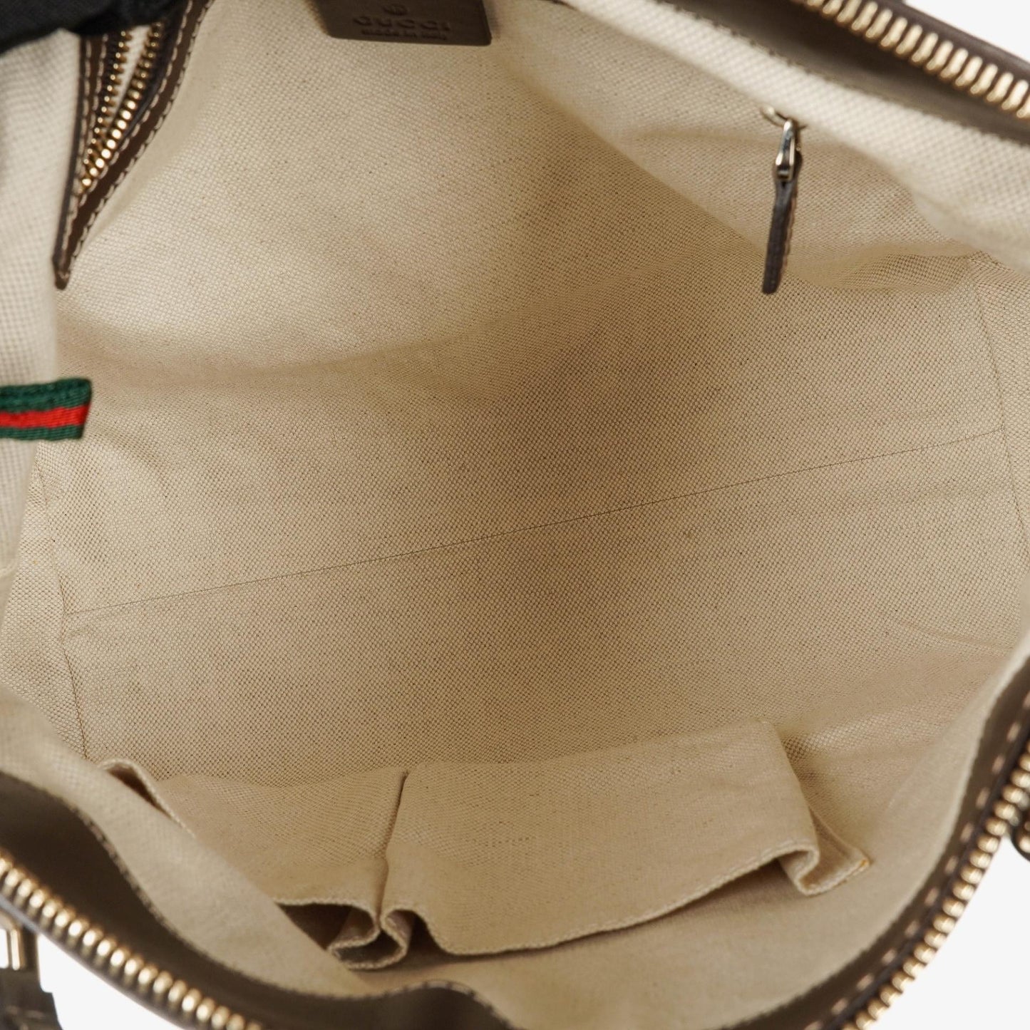 Gucci Mayfair Convertible Tote GG Canvas Brown