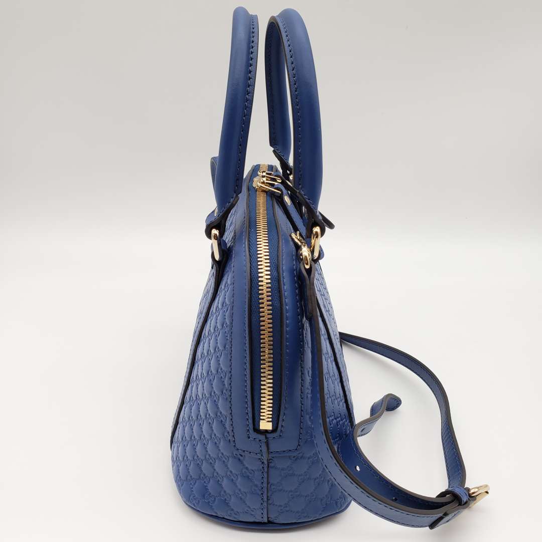 Gucci Guccissima Blue Crossbody