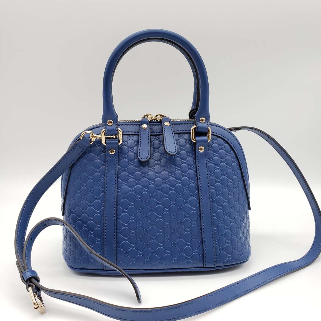 Gucci Guccissima Blue Crossbody