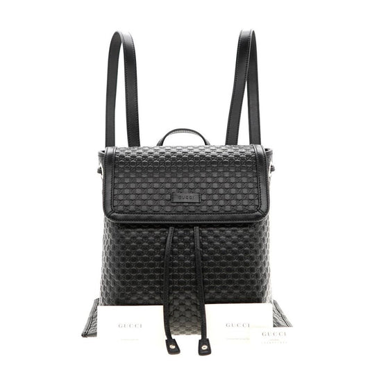 Gucci Monogram Leather Canvas Crossbody