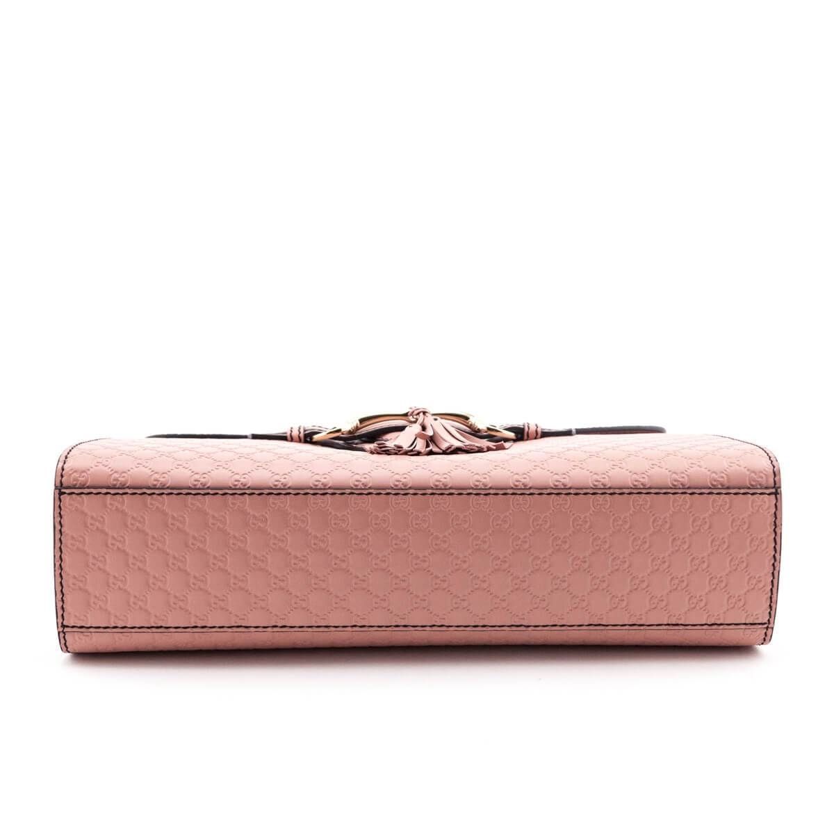 Gucci Guccissima Leather Monogram Shoulder Bag