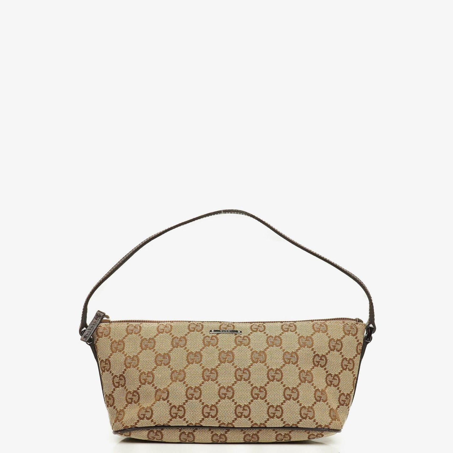 Gucci Mini Baguette Pochette Boat GG Monogram Bag