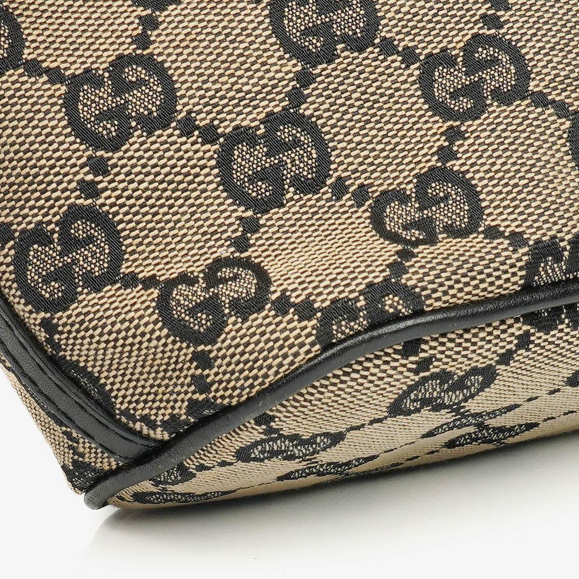 Gucci Mini Baguette Pochette Boat GG Monogram Bag