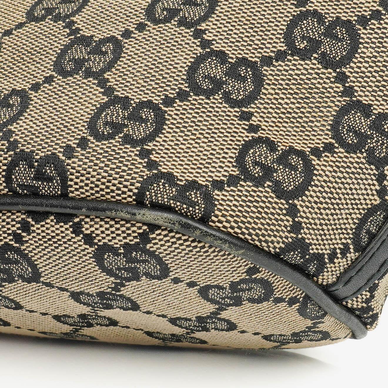 Gucci Mini Baguette Pochette Boat GG Monogram Bag