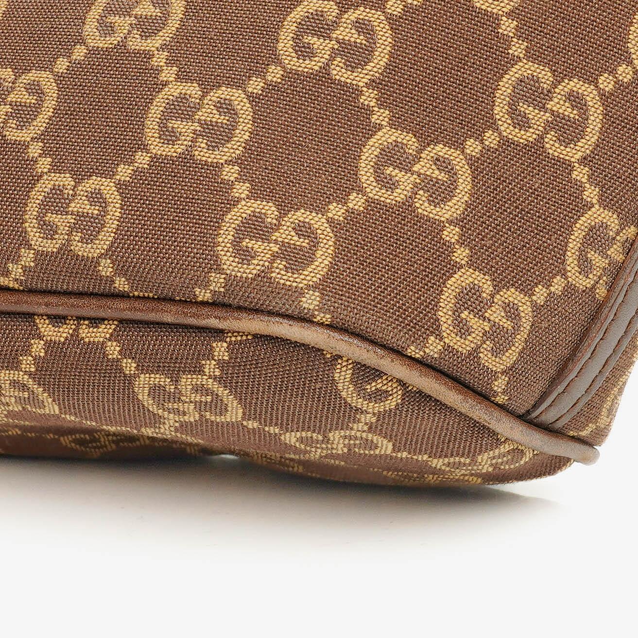 Gucci Mini Baguette Pochette Boat GG Monogram Bag