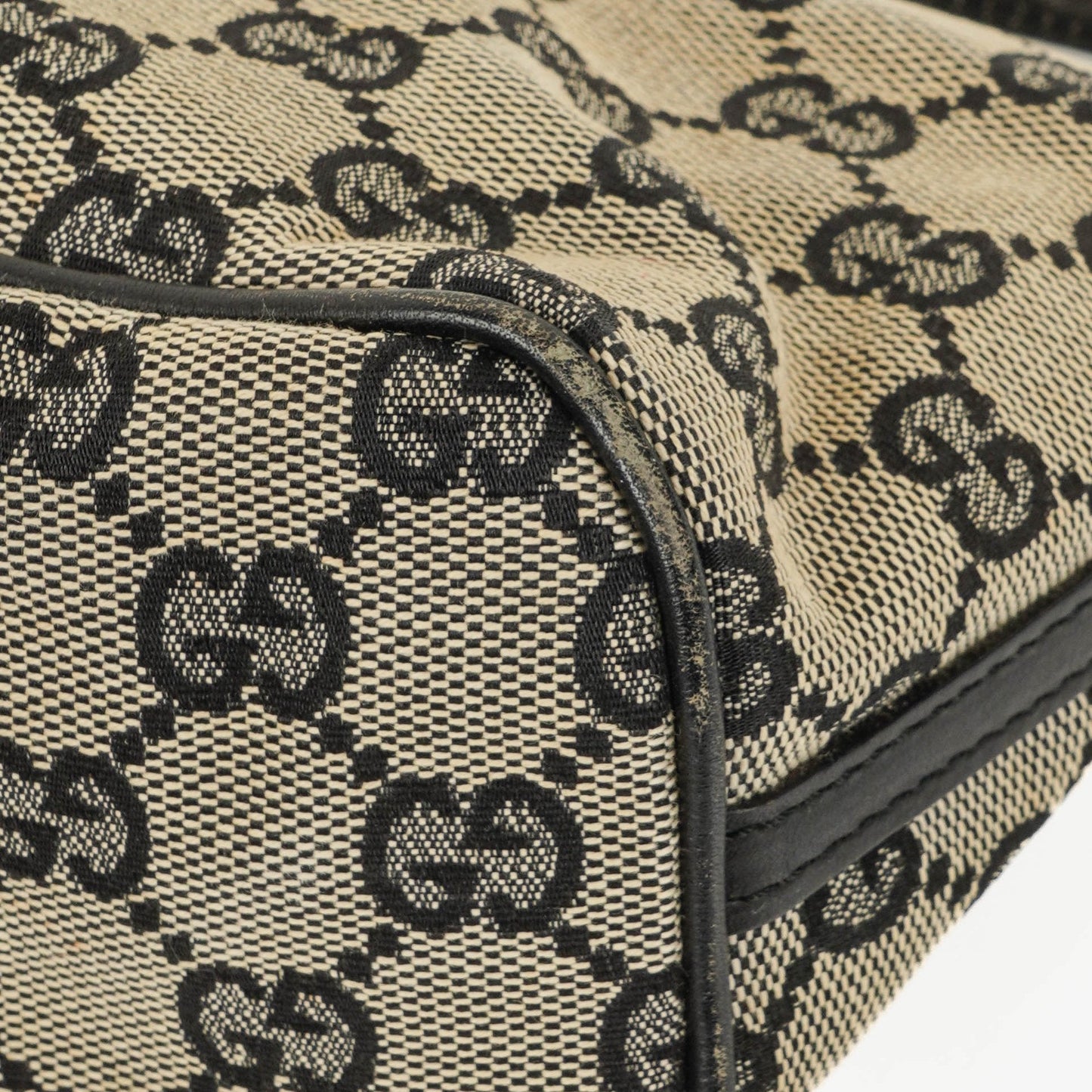 Gucci Mini Baguette Pochette Boat GG Monogram Bag