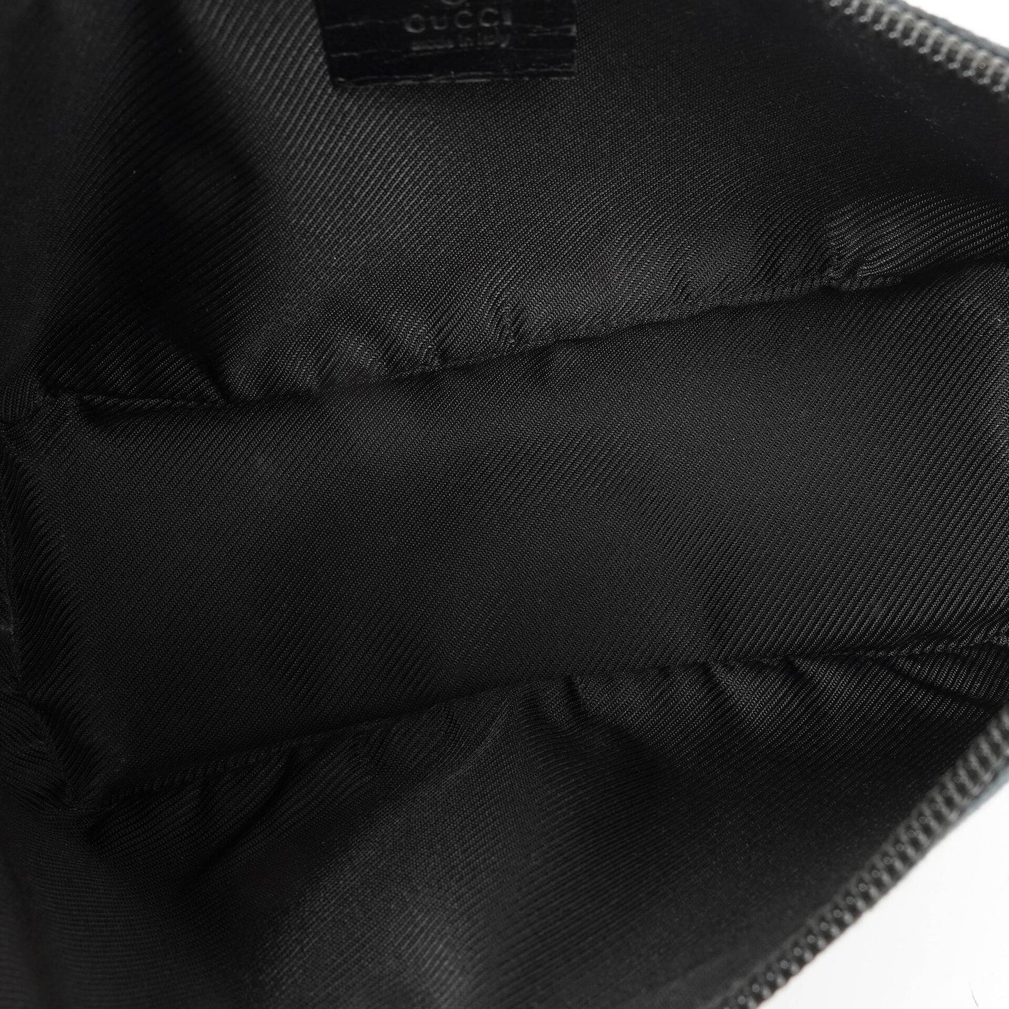 Gucci Mini Baguette Pochette Boat Navy GG Monogram Bag