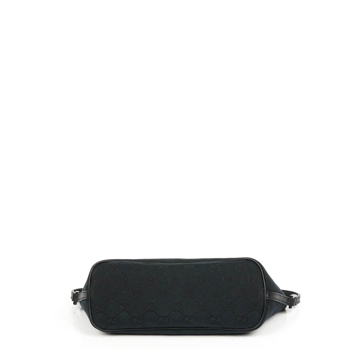 Gucci Mini Baguette Pochette Boat Navy GG Monogram Bag