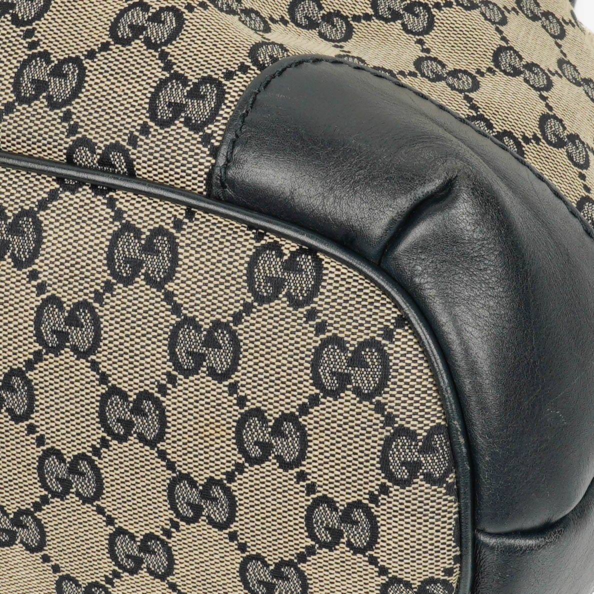 Gucci Monogram Canvas Sukey Hobo Bag
