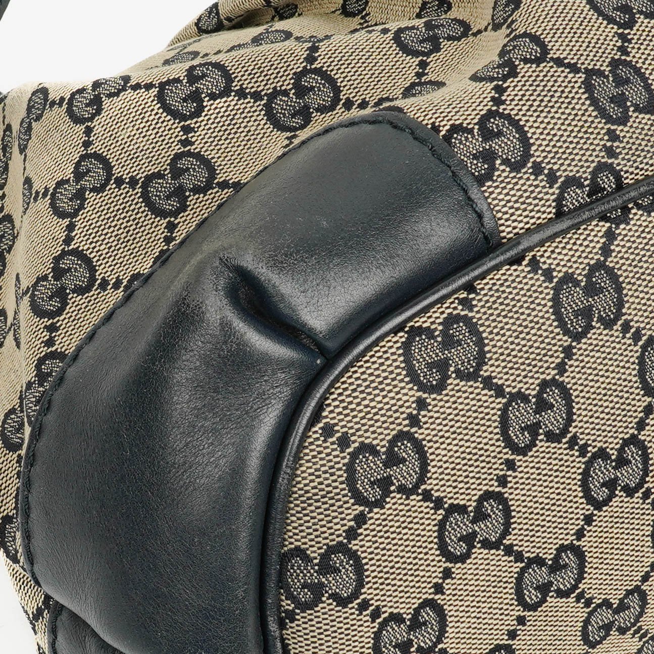 Gucci Monogram Canvas Sukey Hobo Bag