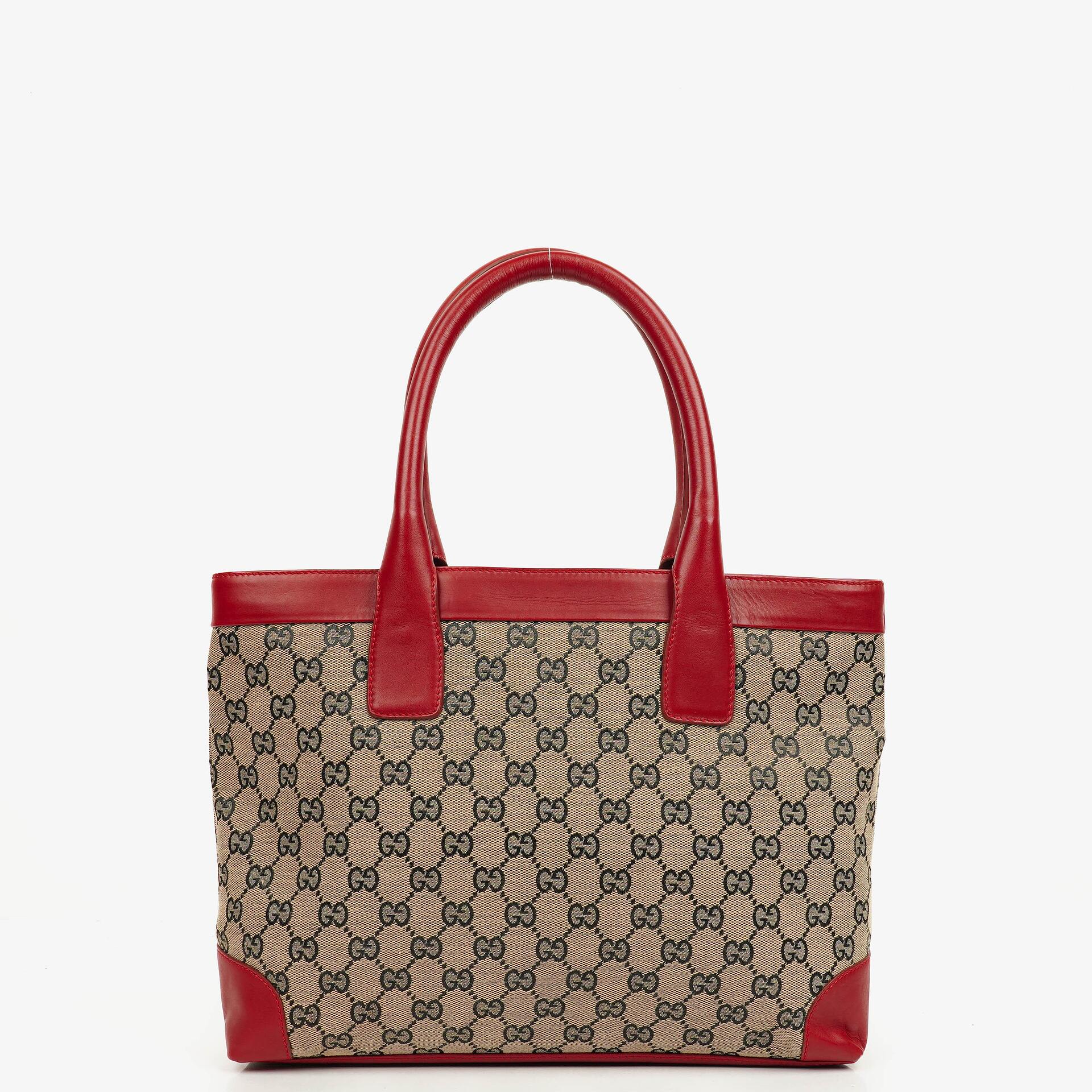 Gucci Monogram GG Canvas Tote Bag