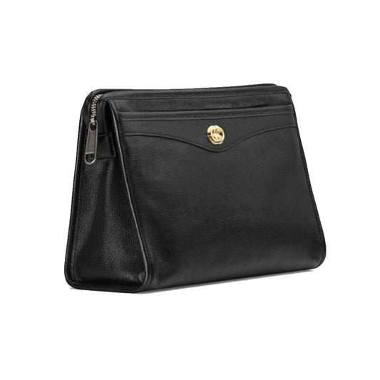 Gucci Monogram Leather Canvas Crossbody