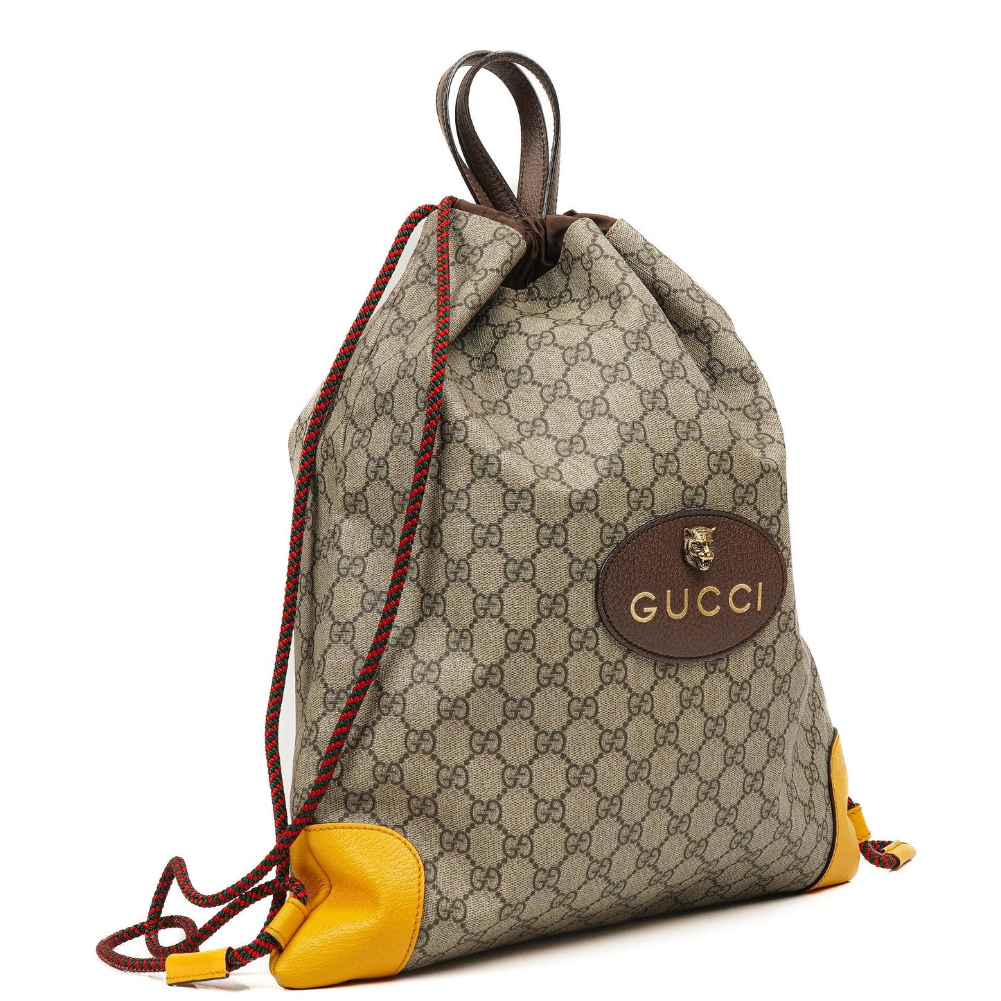 Gucci Neo Vintage Drawstring Backpack Top Handle