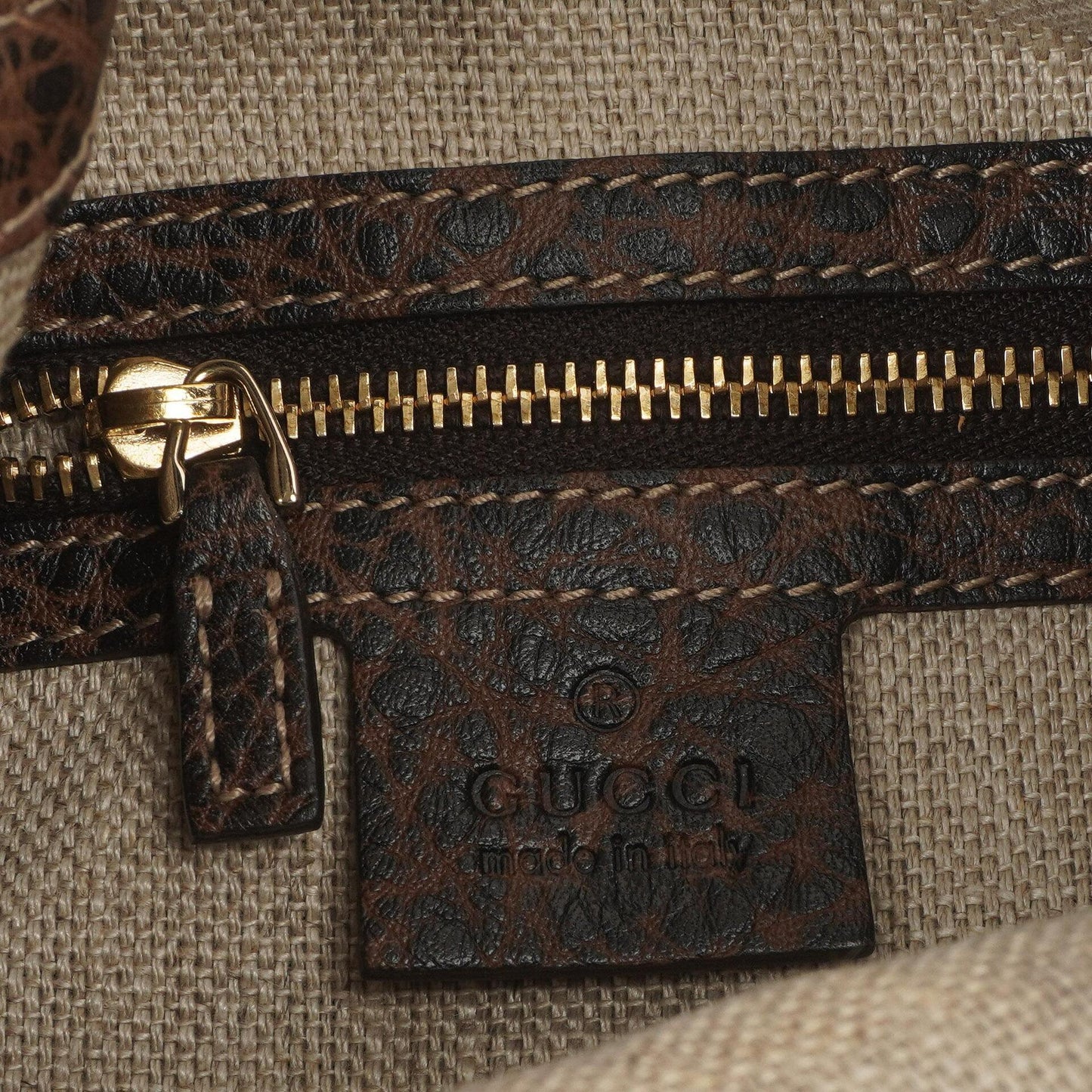 Gucci New Jackie Medium Hobo Bag Brown GG Monogram