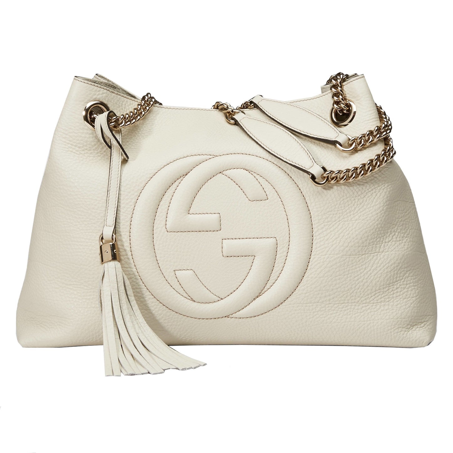 Gucci Monogram Chain Leather Crossbody