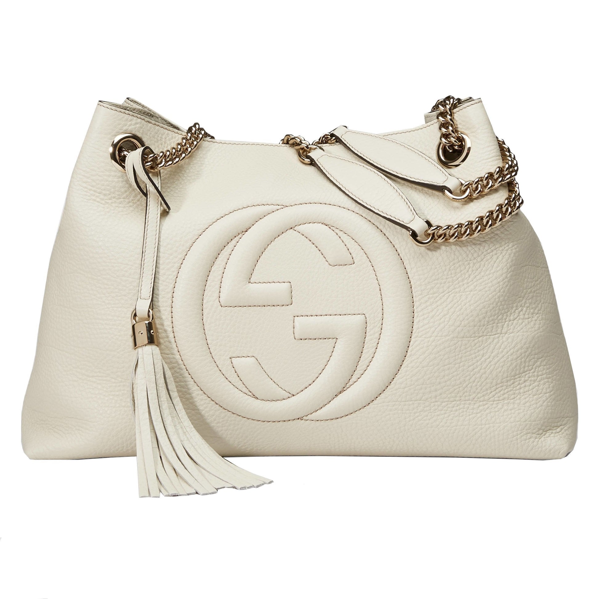 Gucci Monogram Chain Leather Crossbody