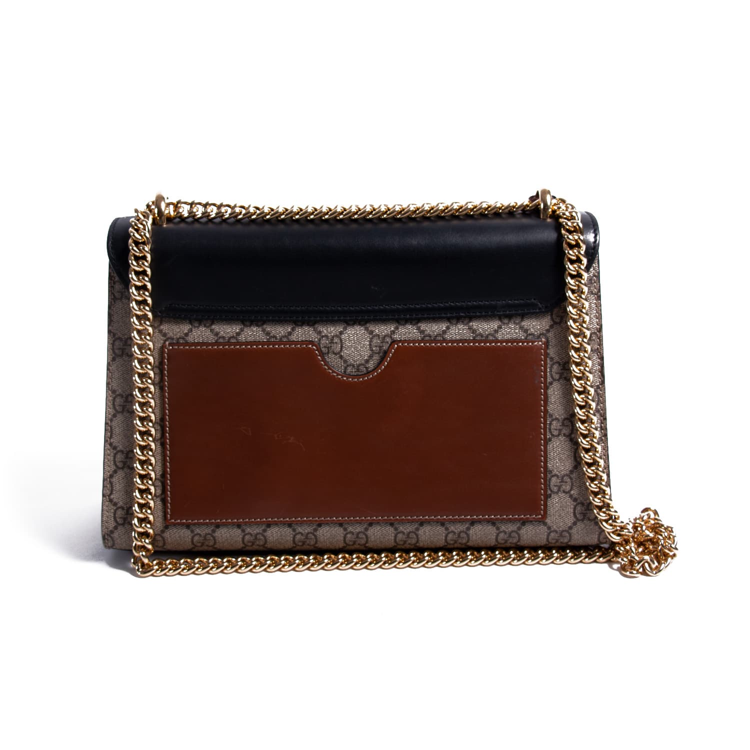 Gucci GG Supreme Leather Chain Shoulder Bag Style 3
