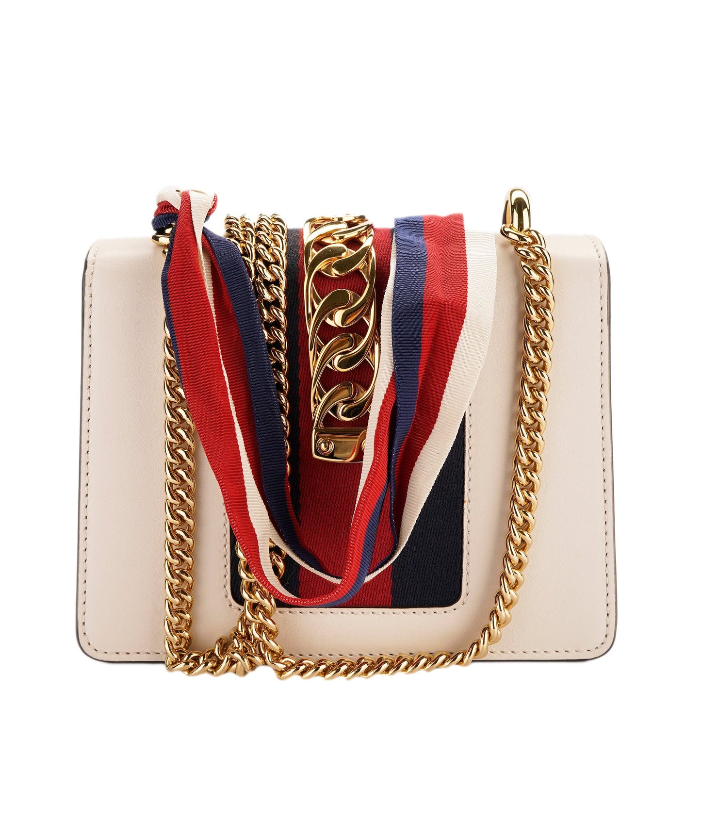 Gucci Lou Chain Leather Handbag