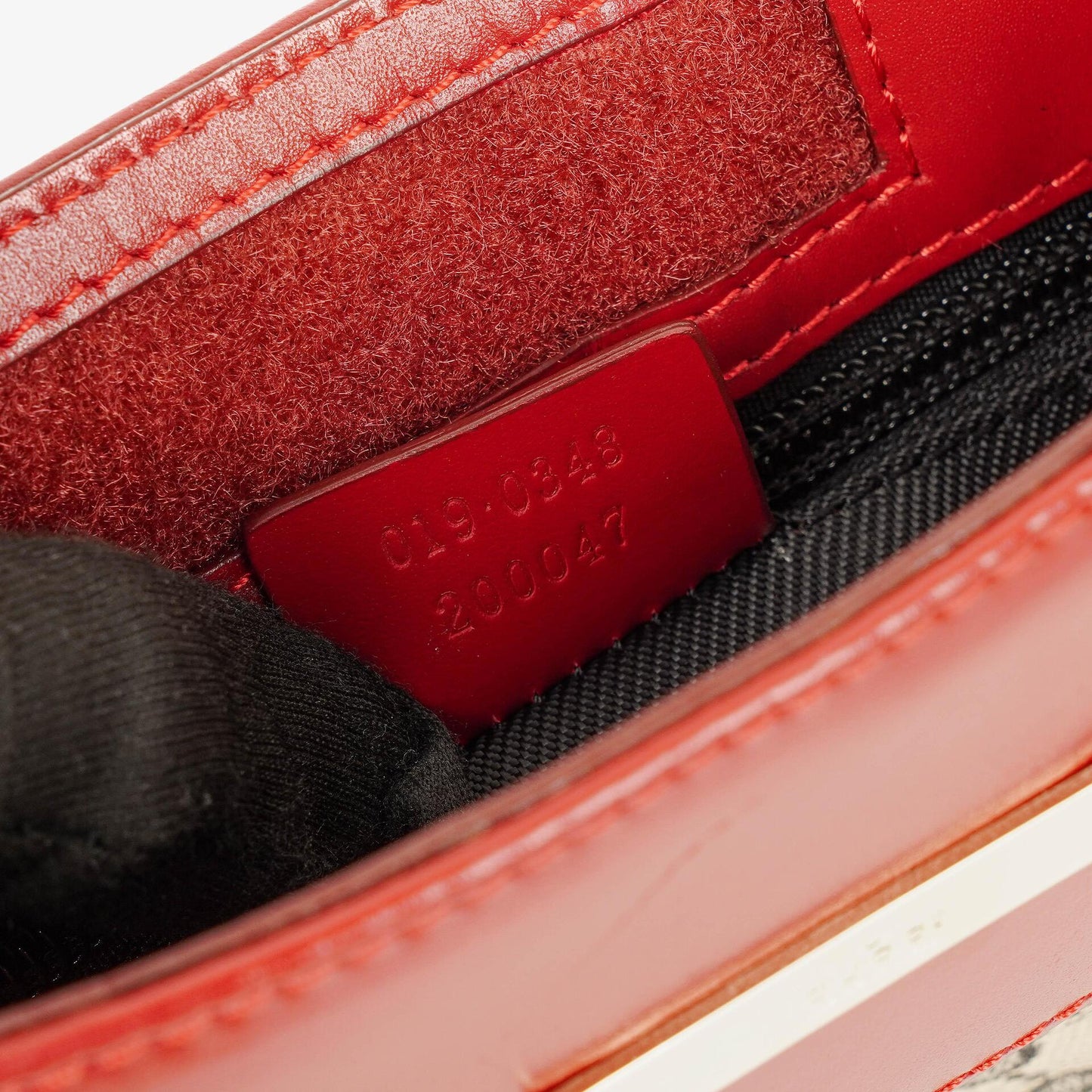 Gucci Red GG Canvas Shoulder Bag