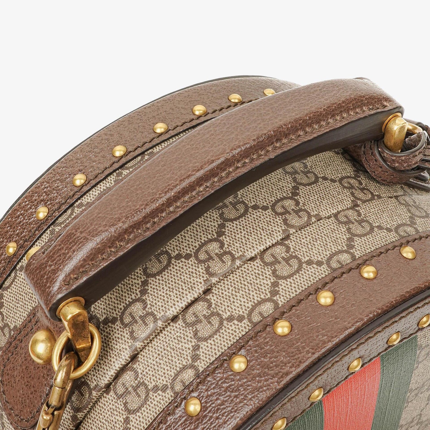 Gucci Savoy Extra Small Web GG Supreme Canvas Hat Case