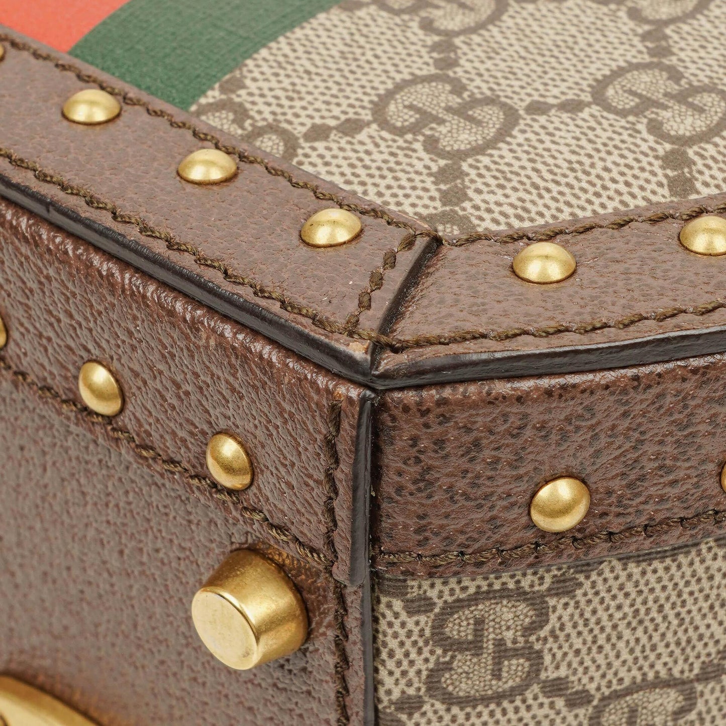 Gucci Savoy Extra Small Web GG Supreme Canvas Hat Case