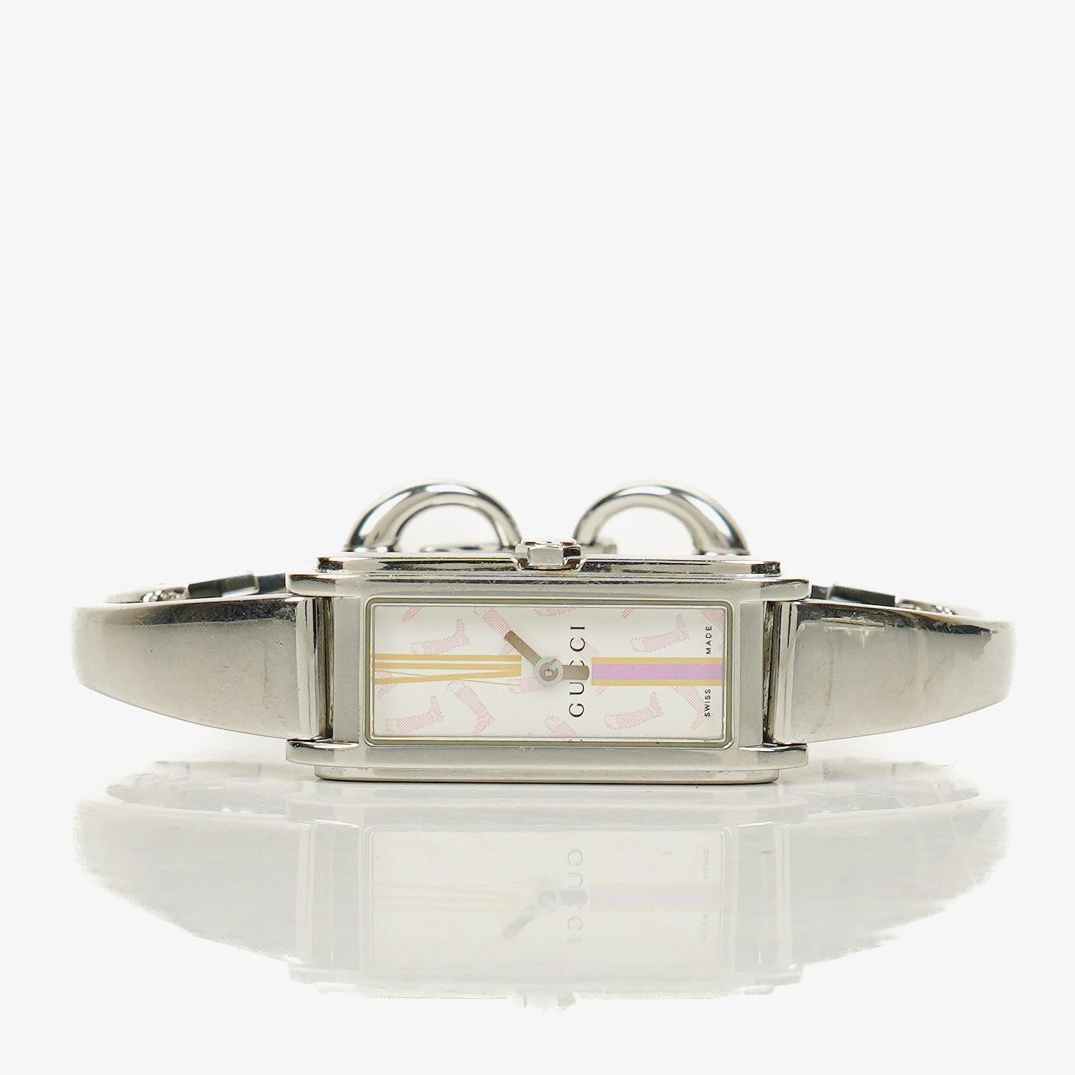 Gucci Silver Stainless Steel 109 Women's Wristwatch