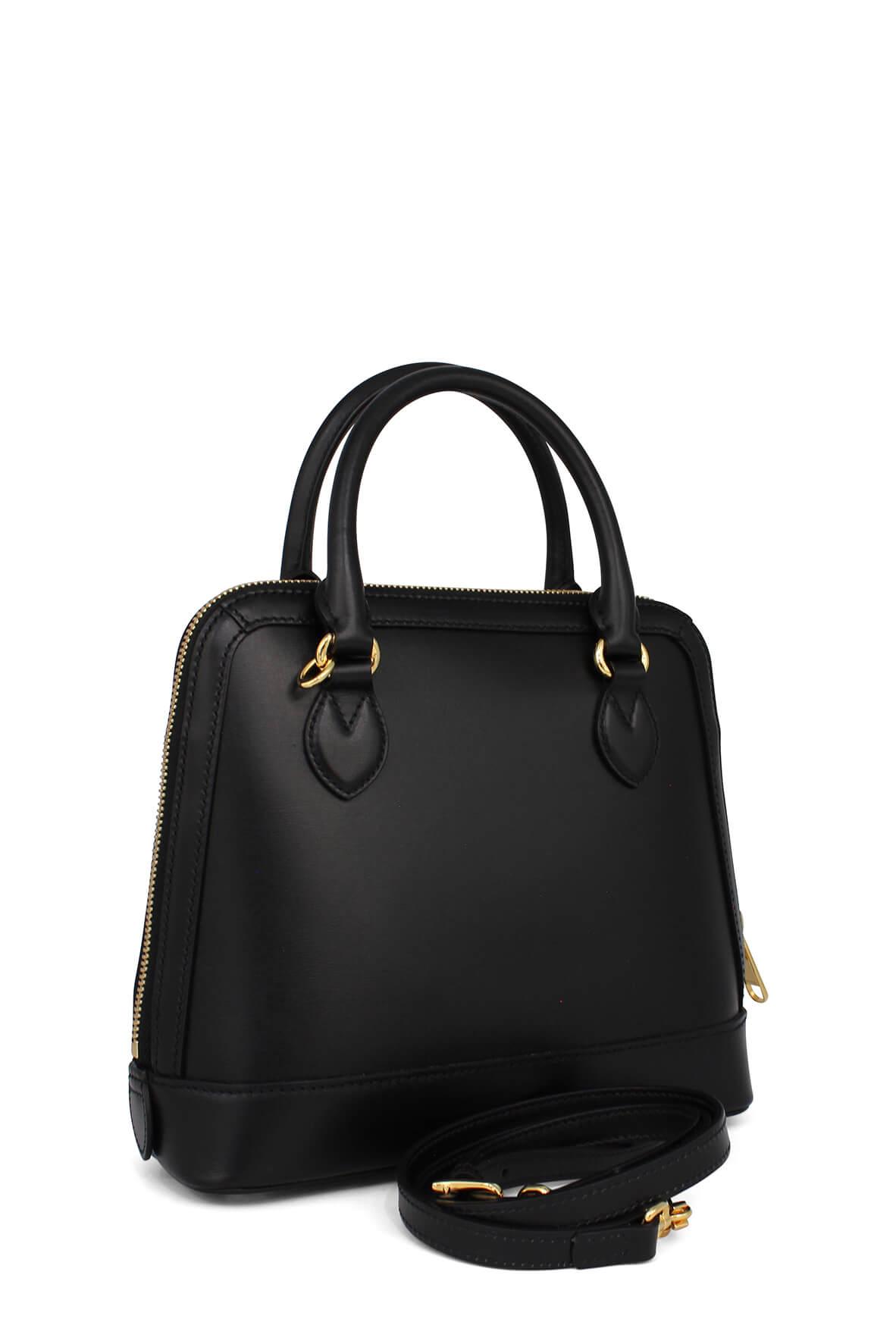 Gucci Horsebit Black Leather Shoulder Bag
