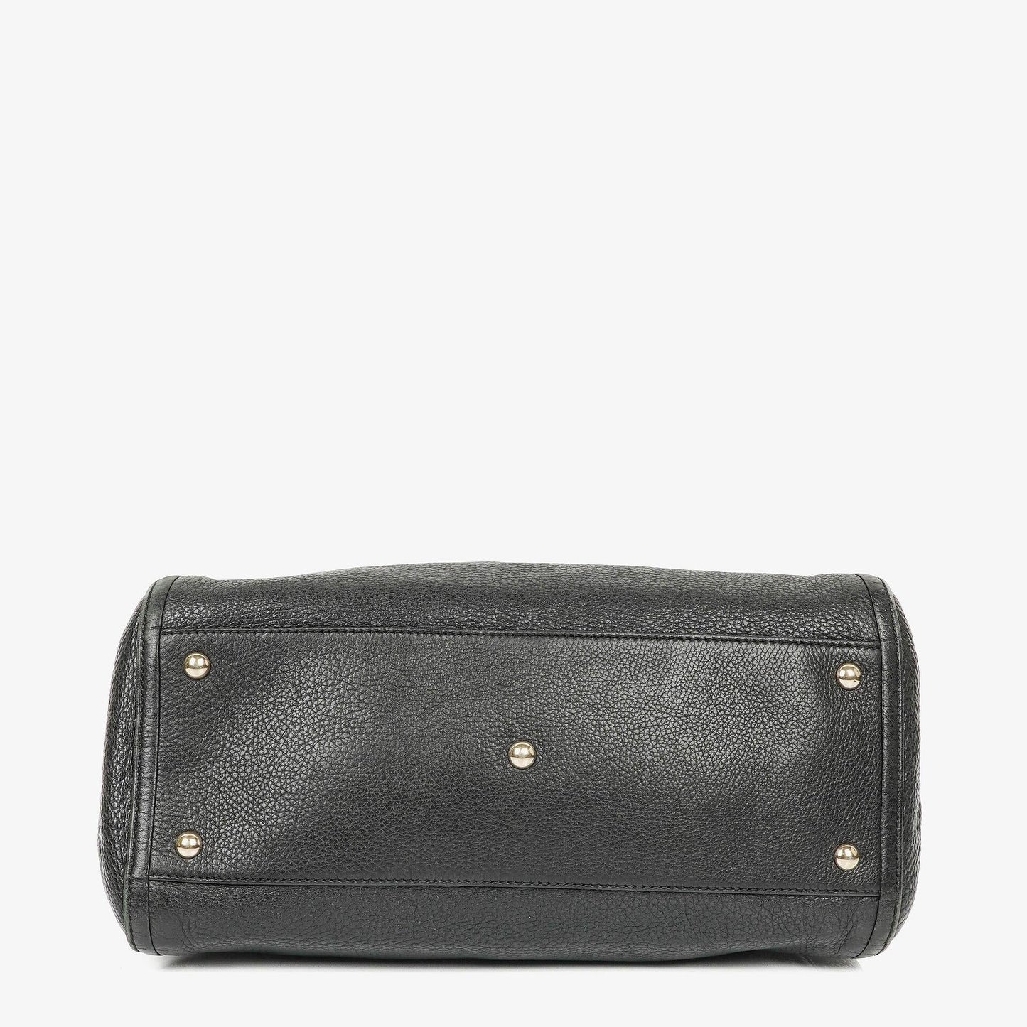 Gucci Soho Black Pebbled Calfskin Tote Bag