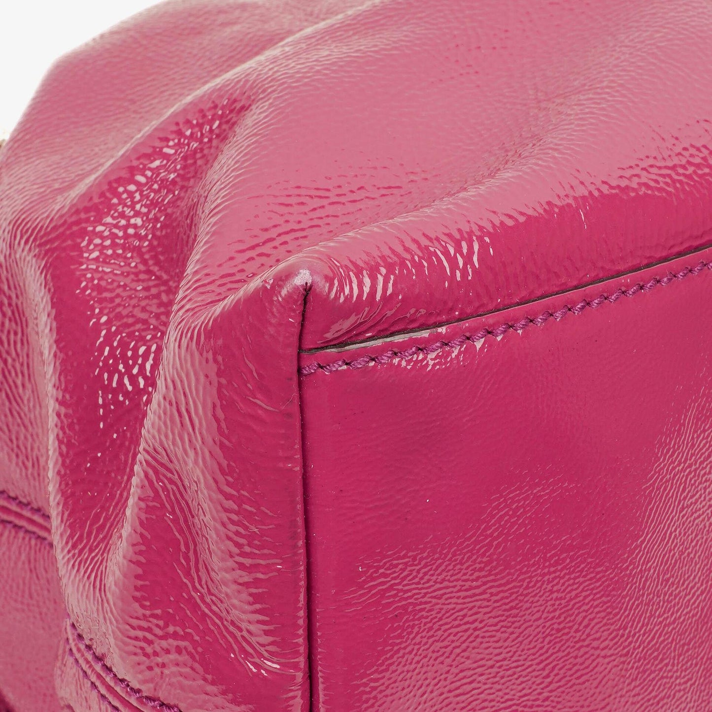 Gucci Soho Pink Patent Leather Chain Tote Bag