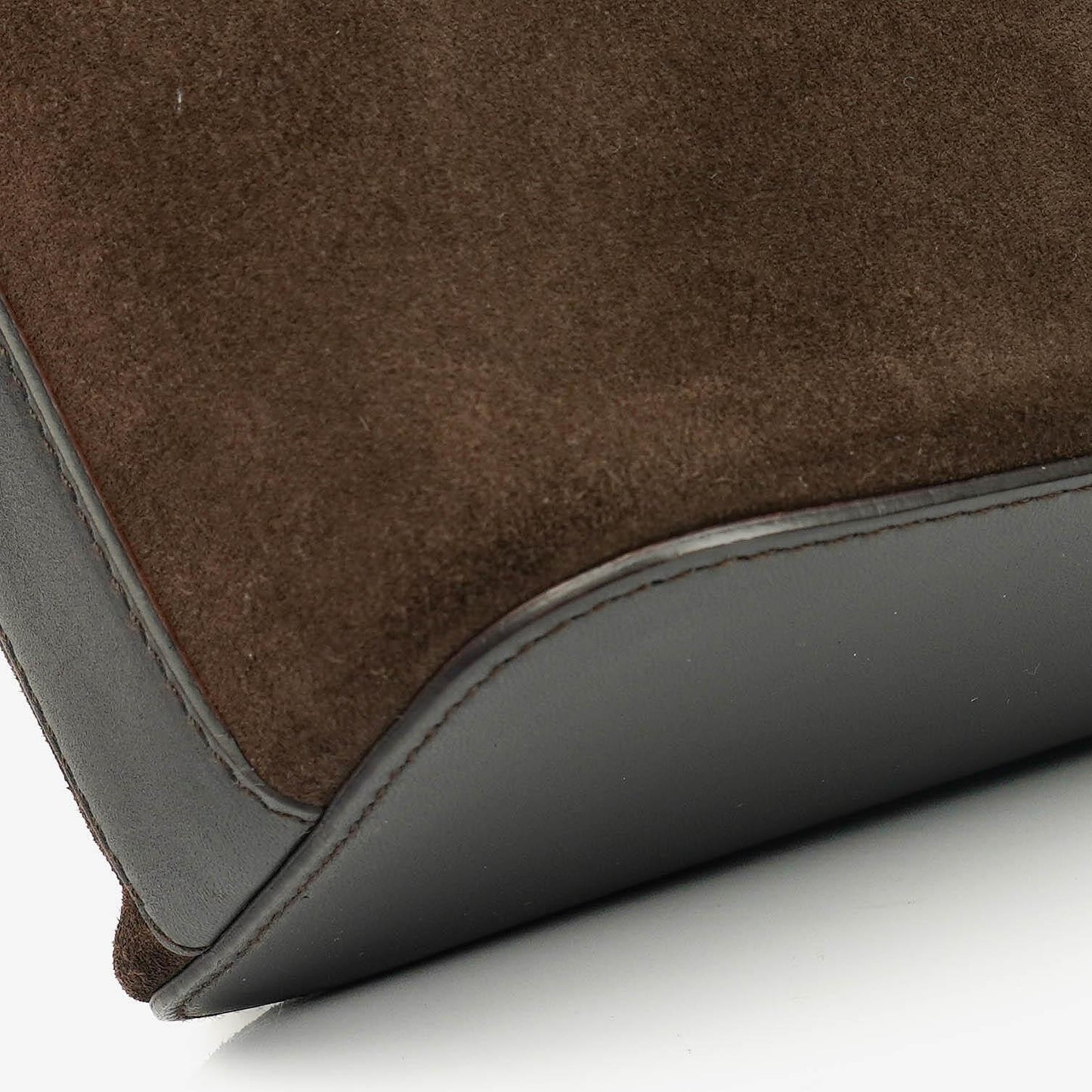 Gucci Suede and Leather Hobo Shoulder Bag