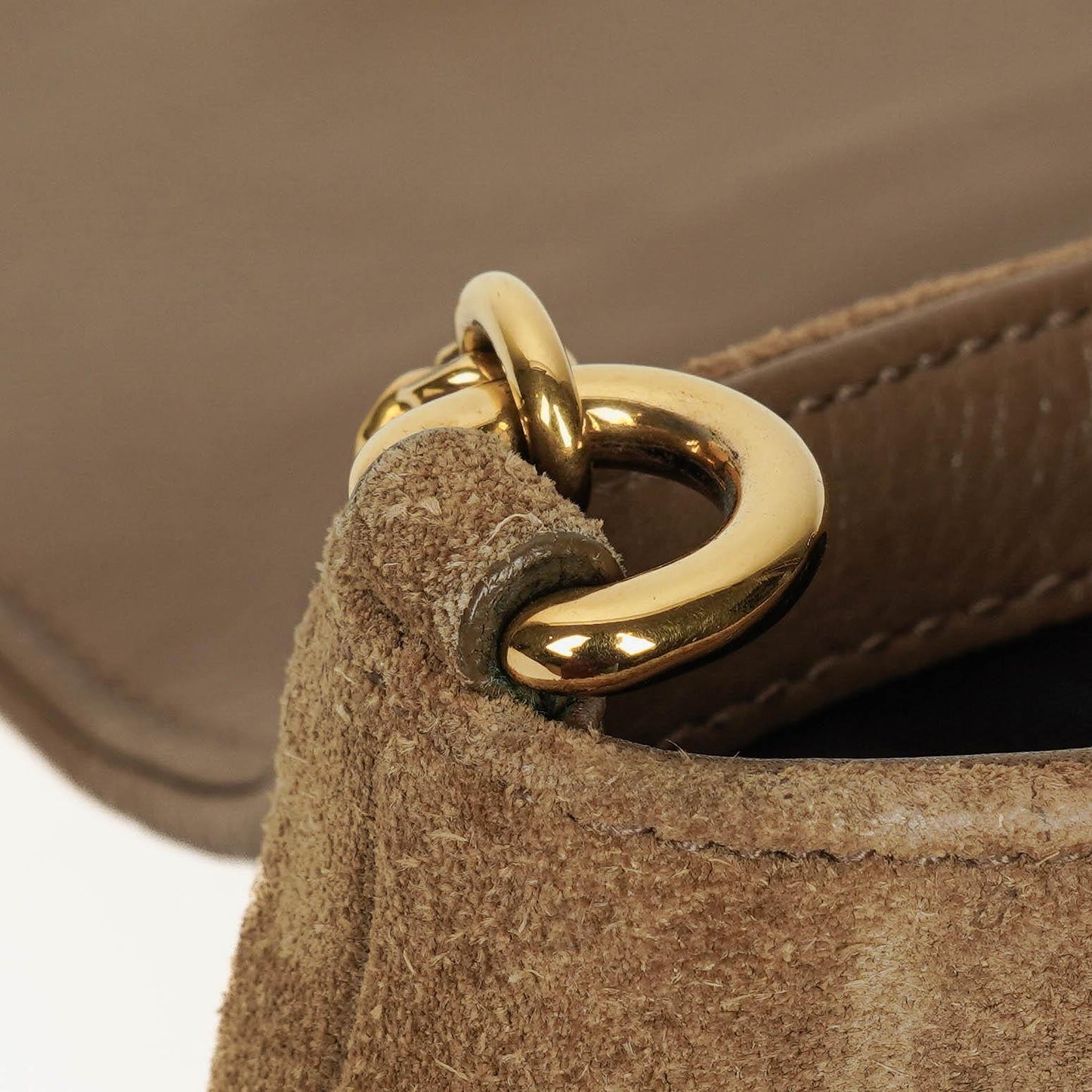 Gucci Suede Blondie Small Crossbody Bag