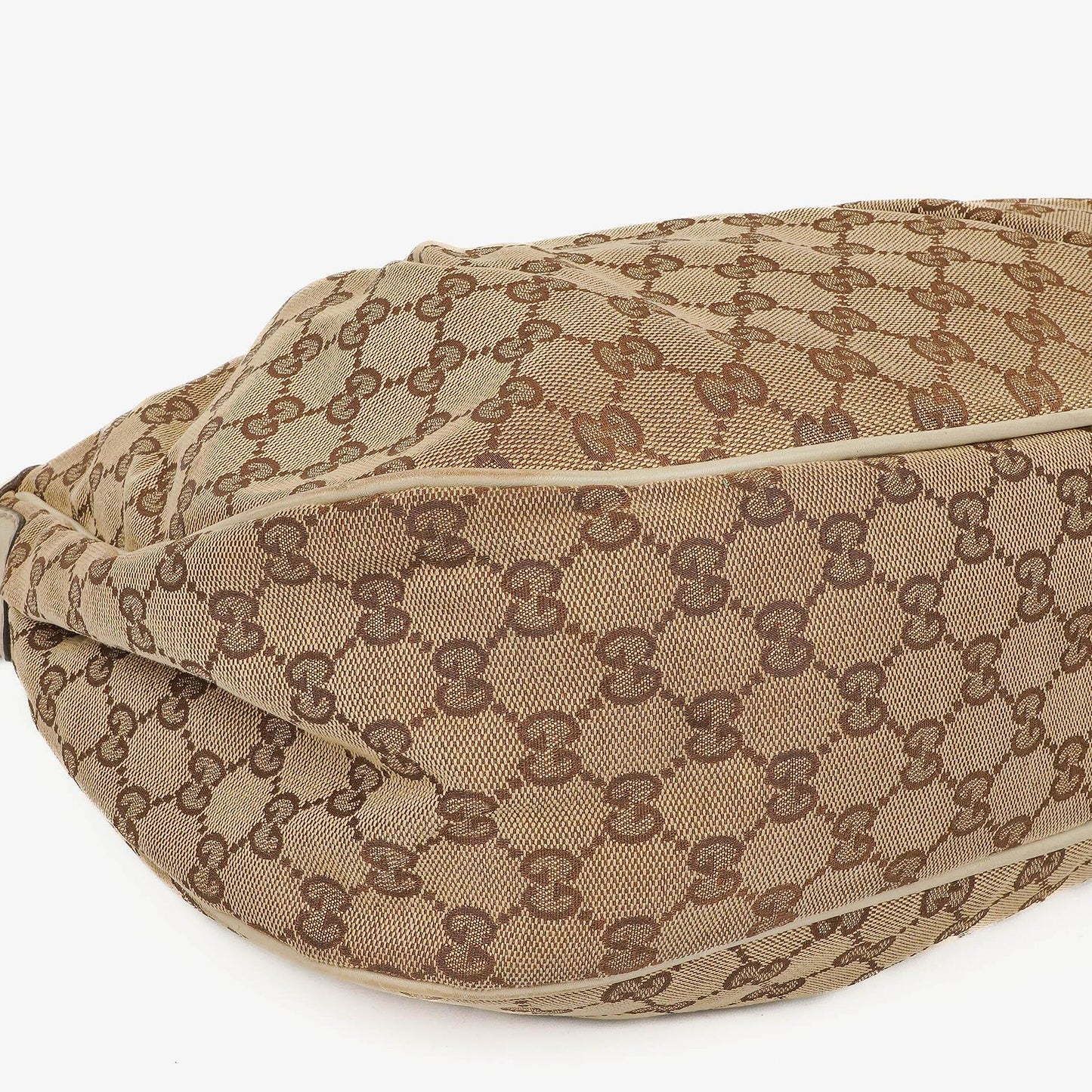 Gucci Sukey Medium Beige GG Canvas Hobo Bag