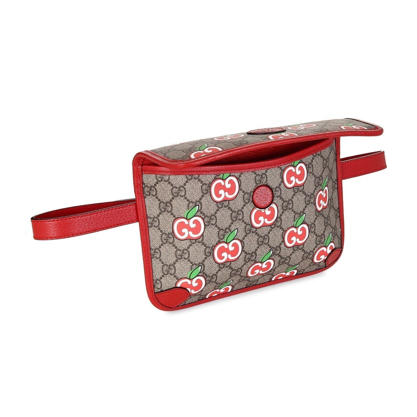 Gucci Monogram Leather Canvas Crossbody