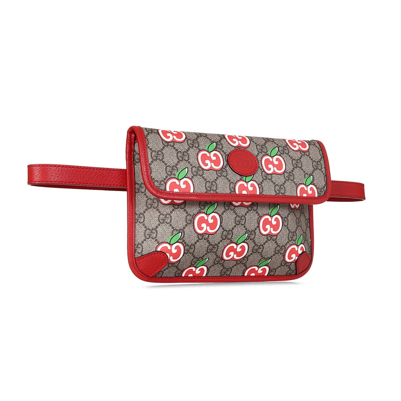 Gucci Monogram Leather Canvas Crossbody