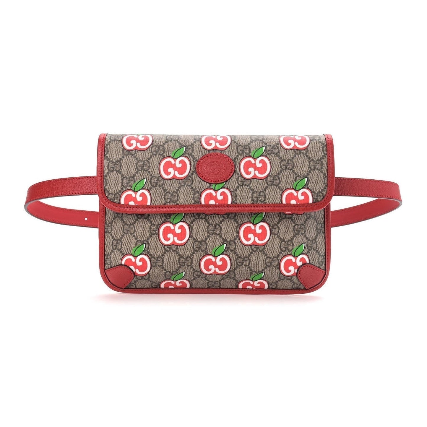 Gucci Monogram Leather Canvas Crossbody