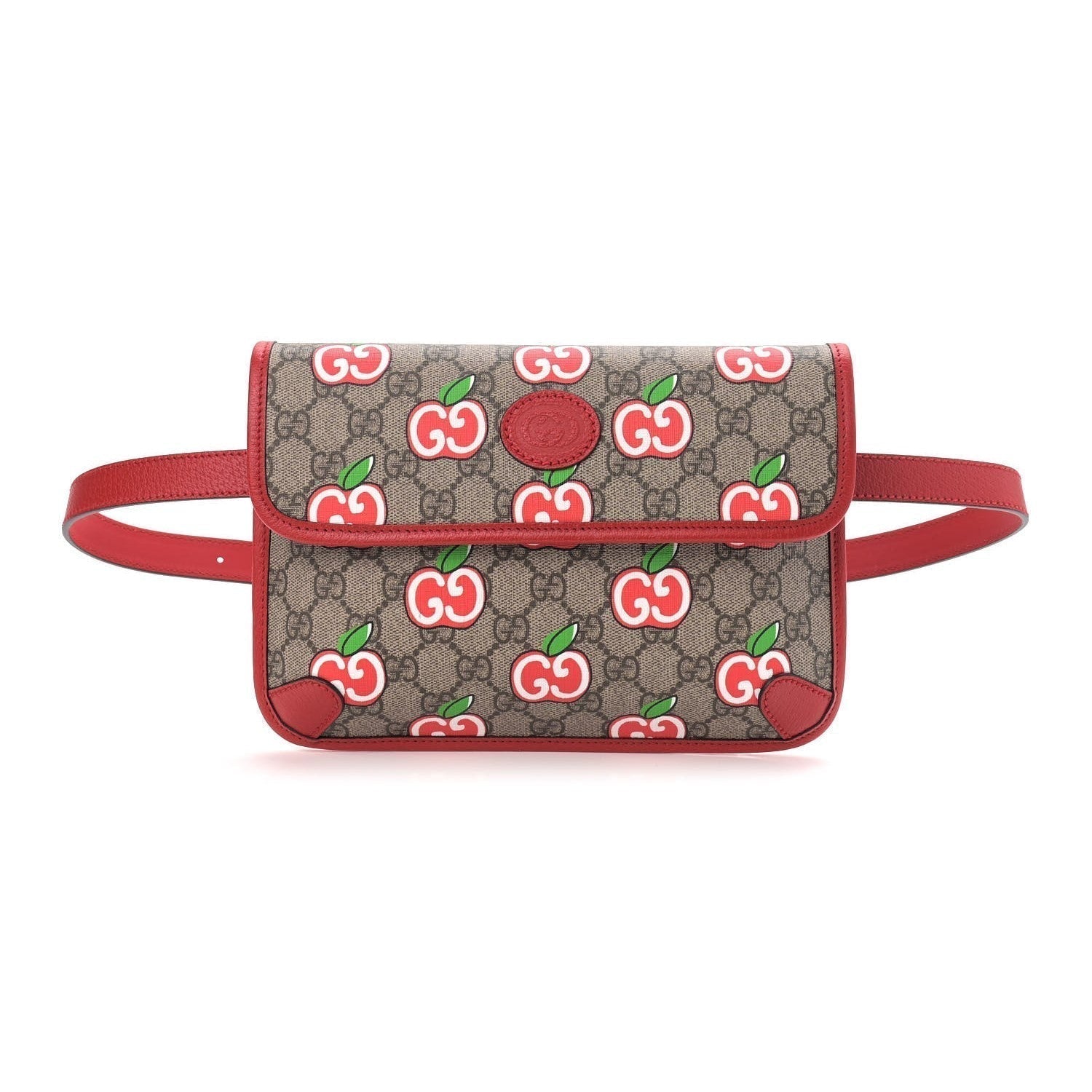 Gucci Monogram Leather Canvas Crossbody