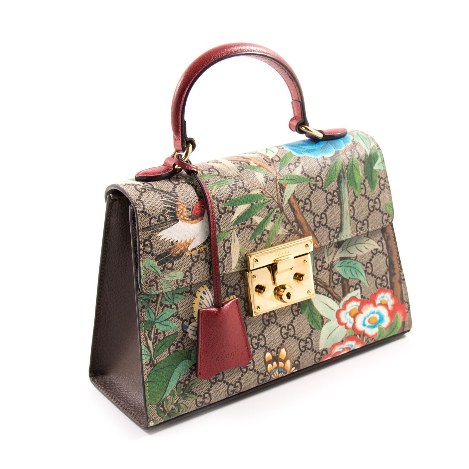 Gucci GG Supreme Leather Canvas Shoulder Bag Style 5