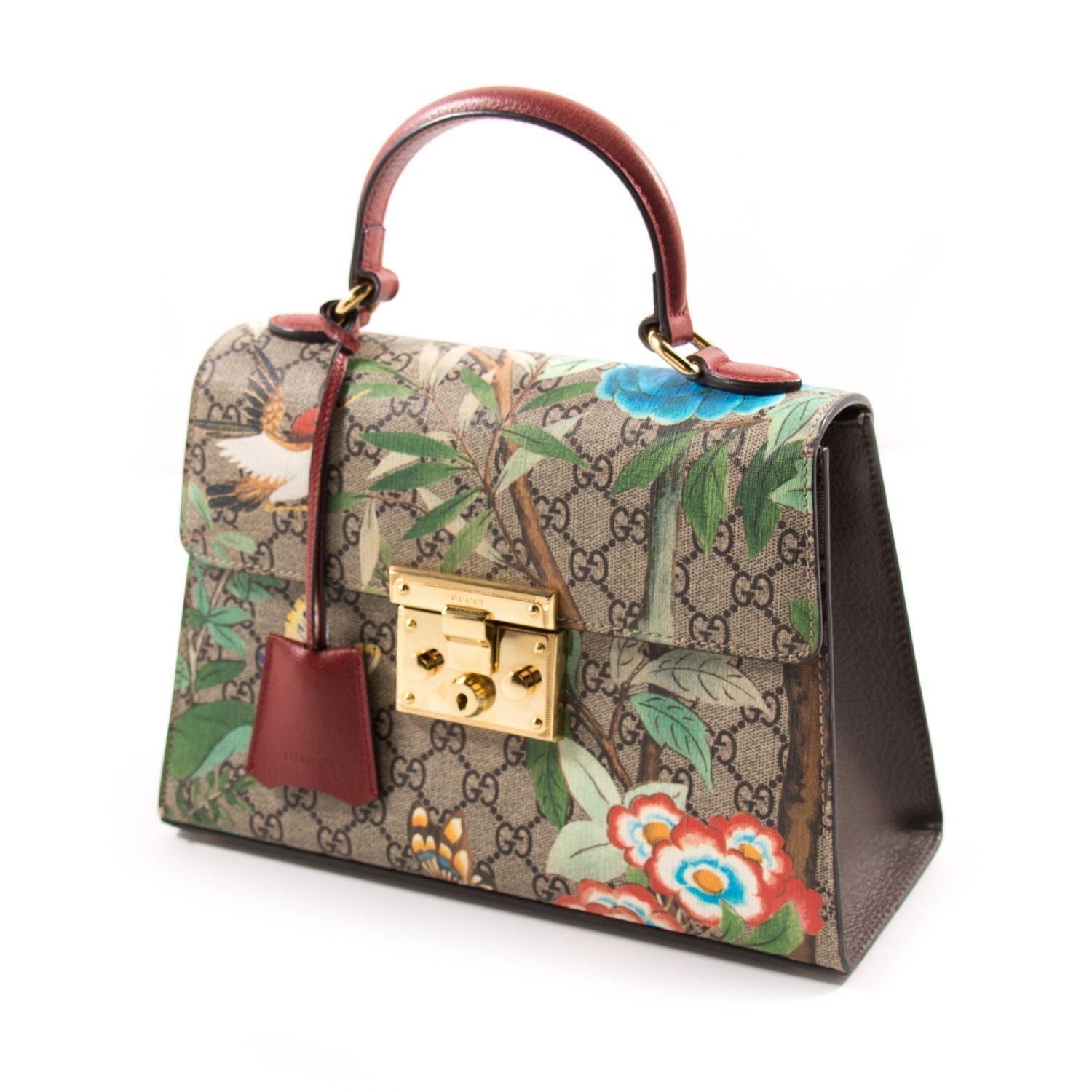 Gucci GG Supreme Leather Canvas Shoulder Bag Style 5