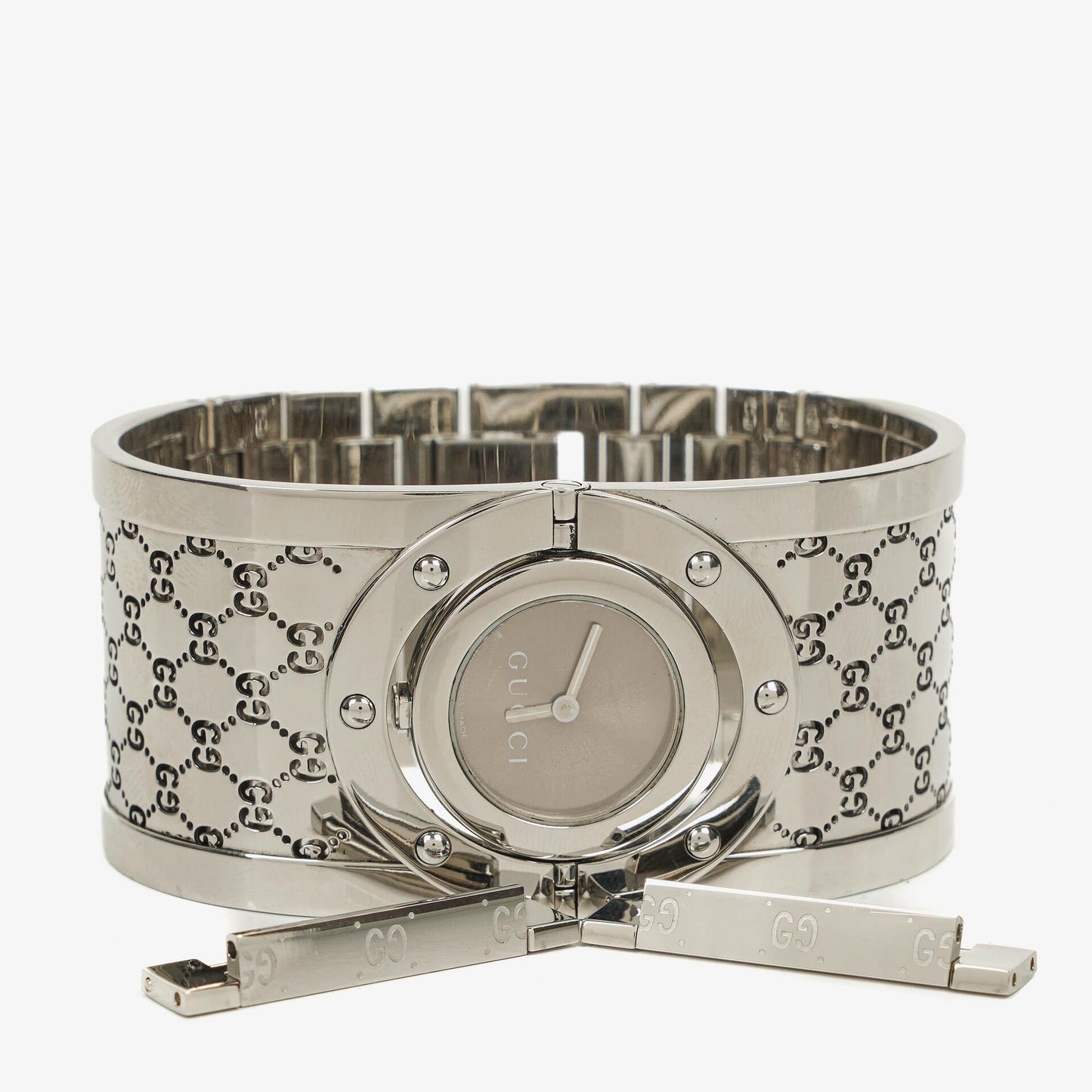 Gucci Twirl Stainless Steel 33mm Quartz Watch