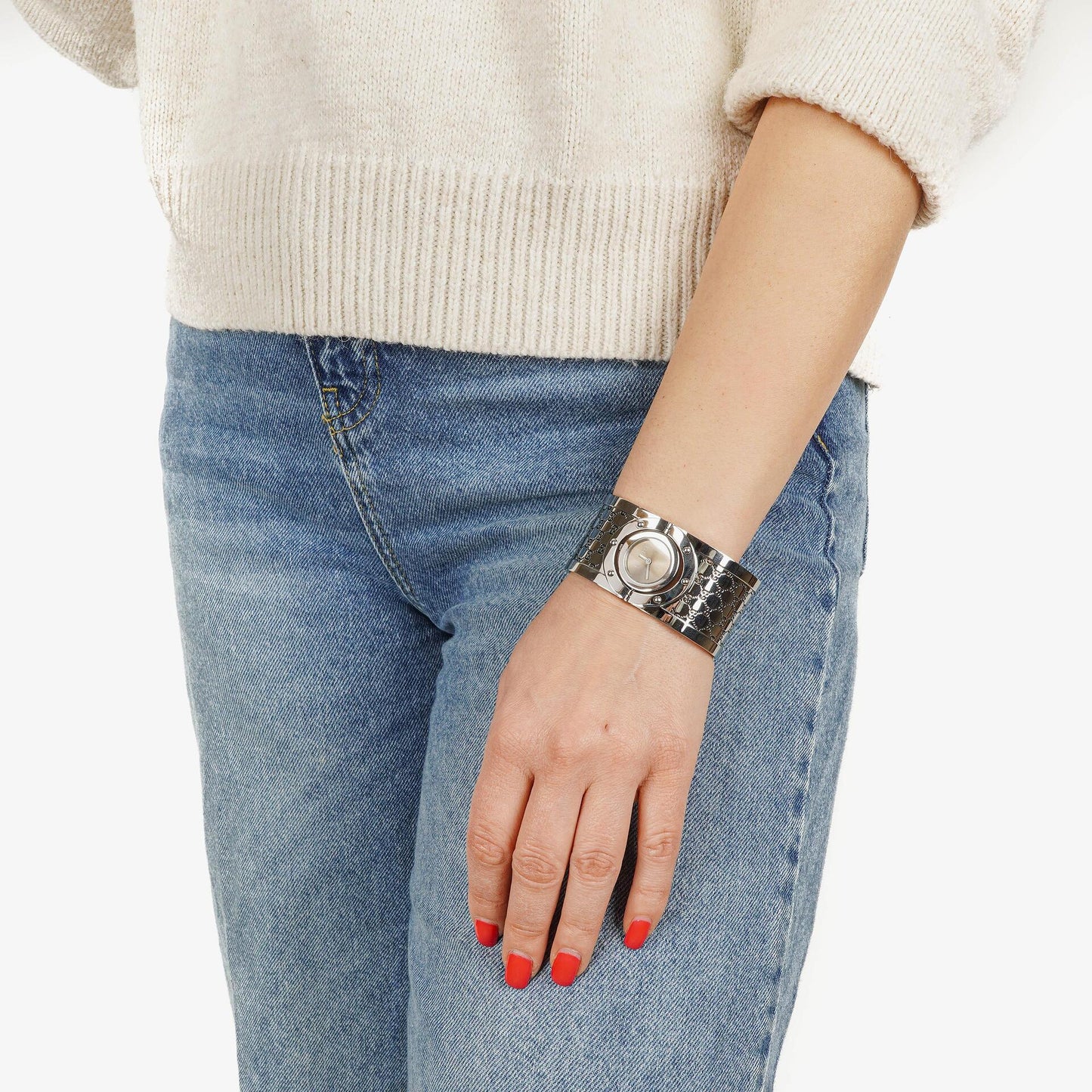 Gucci Twirl Stainless Steel 33mm Quartz Watch