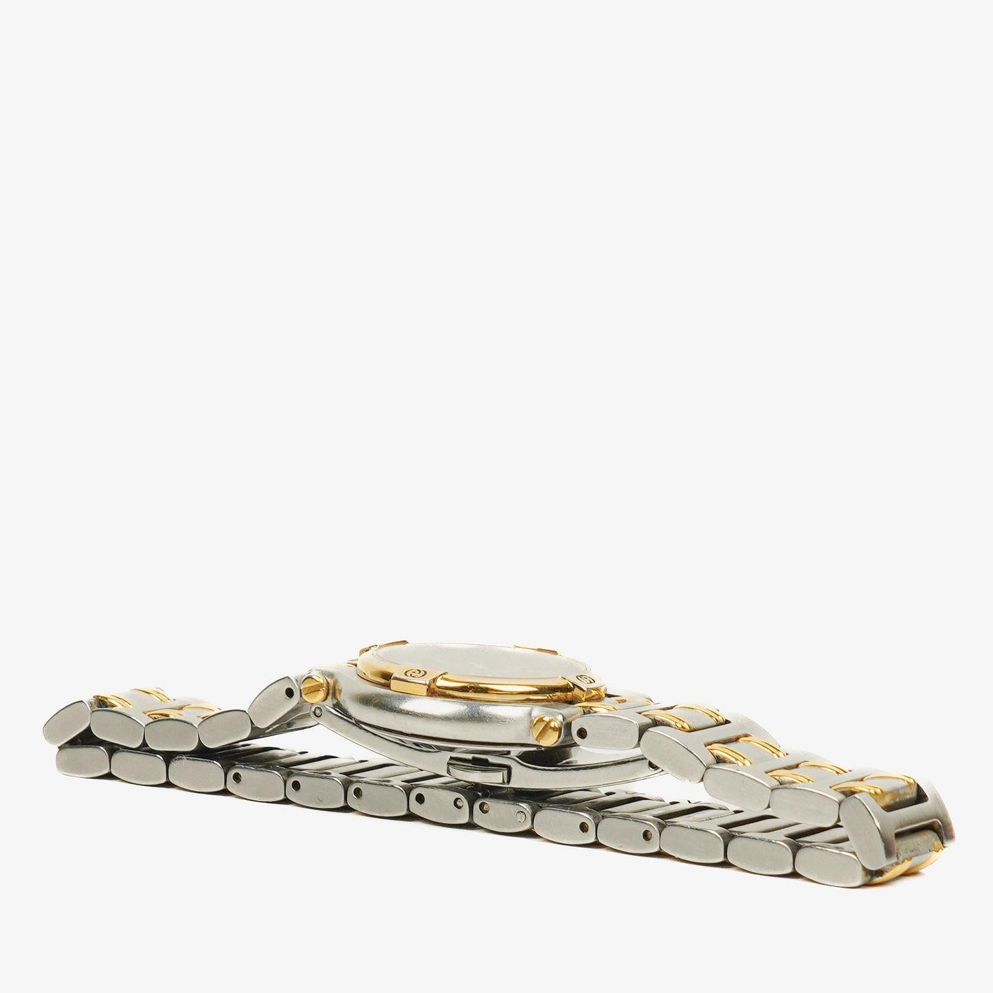 Gucci Two-Tone Stainless Steel 9000L Women's Wristwatch 25 mm